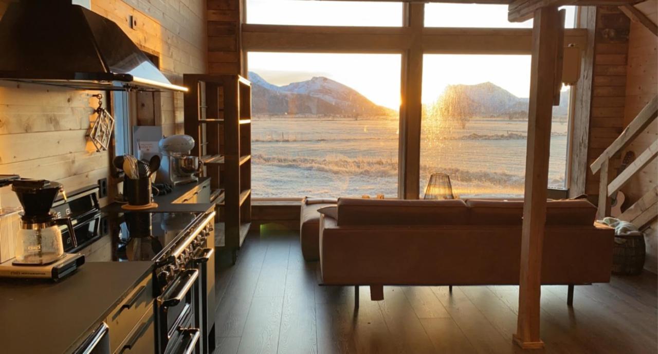 Unique Barnhouse In Amazing Gimsoy In Lofoten Saupstad  Экстерьер фото