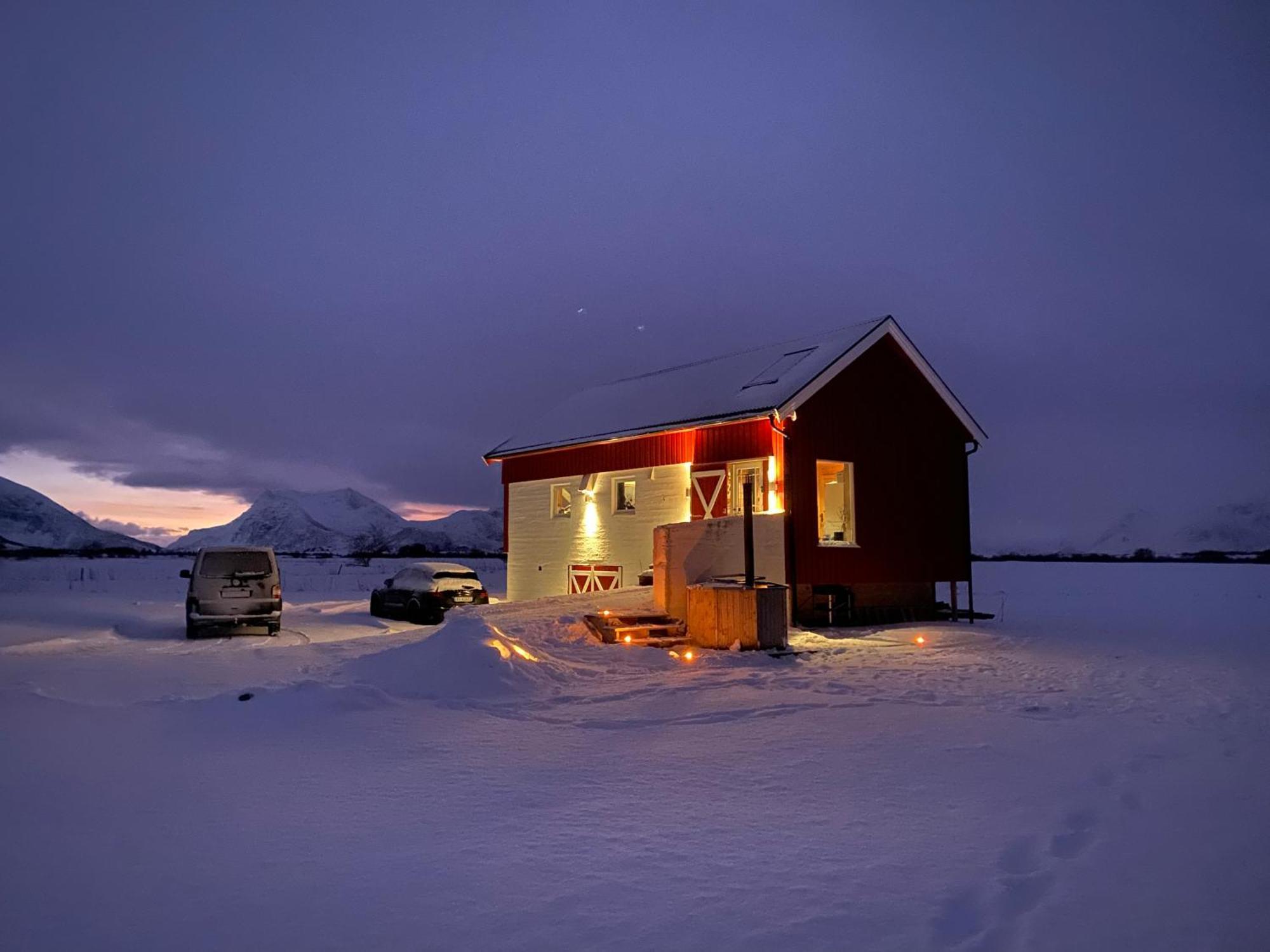 Unique Barnhouse In Amazing Gimsoy In Lofoten Saupstad  Экстерьер фото